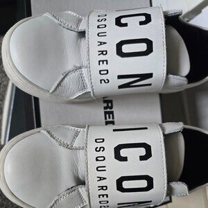 Dsquared2 Kids Dsquared2 Kids Logo Printed Slip-On
